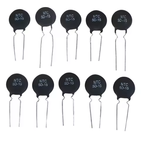 New 10pcs 5D-15 NTC 5D-15 Thermistor 5D-15 NTC 5D-15 Thermistor