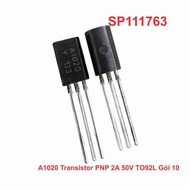 A1020 Transistor PNP 2A 50V TO92L Pack of 10