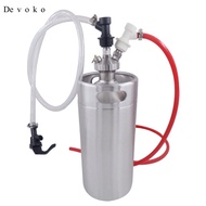 Devoko Keg Dispenser with 12'' hose for Growler Spear