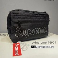 supreme潮牌胸包sup男士日系休閑斜挎小包簡約工裝單肩包