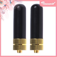 [paranoid.sg] 2pcs SRH805S SMA-F Female Dual Band Antenna Radio Antenna for Baofeng GT-3 -5R BF-888s