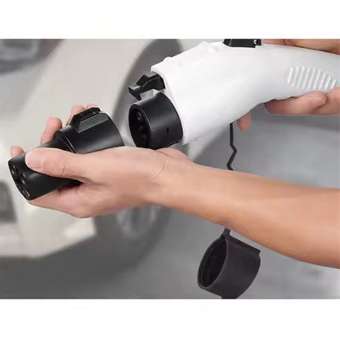 LENZ J1772 Charging Adapter for Tesla Model 3 Y S X, SAE J1772 EV Adapter J1772 to for Tesla