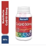 Nutriforte CoQ10 50mg 60capsules (Heart Vitamin)