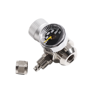 Aquarium CO2 Regulator 2000psi Pressure Gauge for 6mm Suction Tube