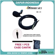 BOSSTRON BS-X1 Clipon Mic for CAMERA hp/Computer/PC Laptop NEW