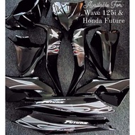 COVERSET HLD HONDA WAVE 125I V1 & FUTURE CARB/Fi API EDITION (Siap Tampal)