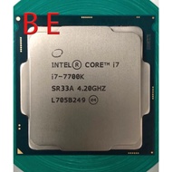 7th Gen Core i7-7700K LGA 1151 CPU Quad Cores 4.5 GHz Processor 91W Desktop Computer