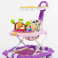 2 in1 Baby Walker Rocker Chair With Detachable Roof and Handle (HQ-628-1D)