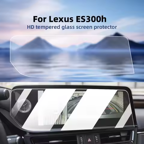 For Lexus ES300h 2022 2023 2024 12.3 Inch Navigation Screen Protector HD Tempered Glass Film with Fo