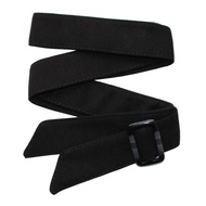 luzen Women's Artificial Wool Overcoat Waist Belt Wide Bowknot Decorated Coat Belt Band Cinch Tie wi