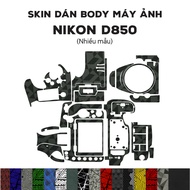 3M Skin stickers for Nikon D850 (Many models) | Anti-fouling film for Nikon D850 body
