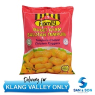 RAMLY NUGGET AYAM TEMPURA 1KG San and Son Frozen San&Son