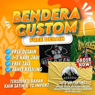 CUSTOM FLAG PREMIUM SATIN FABRIC IMPORTED TC FABRIC GIANT FLAG MINI FLAG COMMUNITY FLAG