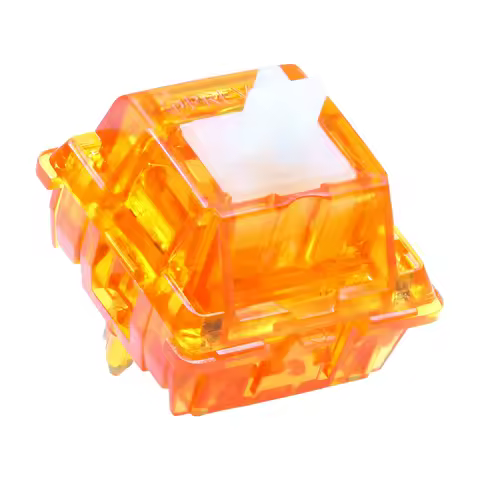 Prevail Epsilon V2 Orange Switch Linear 68g 5pin SMD RGB MX stem switch for mechanical keyboard Nylo