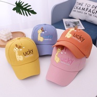 PROMO! KIDS BASEBALL CAP LUCKY GIRAFFEGood KIDS GOODLUCK QUALITY KIDS BASEBALL CAP/ KIDS CAP