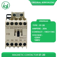 MAGNETIC CONTACTOR ST 20 AC CONTACTOR TYPE/ ST 20