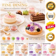Diamond Flake Edible Glitter For Cake Pastry And Drink Halal Food Glitter Flake Edible Cake Decorati