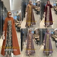 [ Ready Stock] Orchid Abaya Amore By Ruby Ori Dress Muslim Baju Wanita