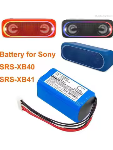 Cameron Sino 5200mAh Battery ID770, JD770B for Sony SRS-XB40, SRS-XB41, SRSXB40, SRSXB41