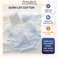 Combo of 3-5 lovely whale cotton women's underwear Peedu Secret QL73