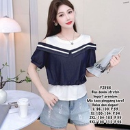 PREMIUM IMPORT BKK Y2566 9A KAOS COTTON IMP BANGKOK JUMBO BIGSIZE TKOMOI Y