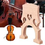 MAPLE WOOD CELLO BRIDGE REPLACEMENT PARTS sturdy AND - FOR 1/2 1/4 1/8 CELLOS (Cello size 1/2)