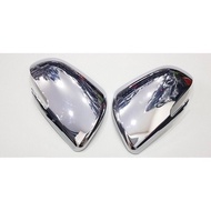 Chrome-plated mirror covers for Kia Seltos 2020 2021 2022 anti-scratch op guong chieu hau ma xi
