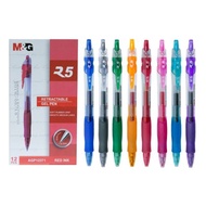 M&G R3 & R5 COLOUR GEL INK PEN 0.5MM & 0.7mm ( AGP12371 /  AGP02372 ) 1pcs 1batang