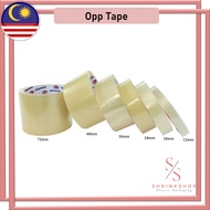 6 roll opp tape Stationery Opp Tape Clear Opp Tape Selotape 12mm 18mm 24mm Sticky Quality Tape
