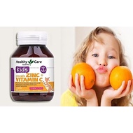 Healthy Care Kids Vitamin C Supplement Gummies 60v