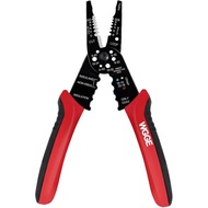 WGGE WG-015 Professional 8-inch Wire Stripper/Crimping Tool, Cable Cutter/Crimper, Wiring and Multi-