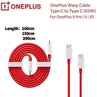 【In Stock】For Oneplus 9 Pro 8T 8 T Warp Charge Type-C To Type-C Cable 65W 6.5A Fast Charge Cable For One Plus 8 7 Pro 7T 6T 6 5T 5 3T Dash Charging