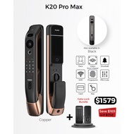 Kaadas K20 Pro Max Digital Door Lock + Gate Lock Bundle (Authorised Reseller)