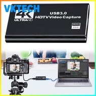 [Vktech] USB 3.0 4K HDMI-Compatible Capture Card 1080P 60FPS Audio Video Capture Card Game Capture C