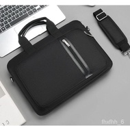 QM🍓Anti-Seismic Computer Bag Portable One-Shoulder Business Notebook Bag13Inch15.6Inch17.3Inch Liner Bag Briefcase JDEA