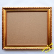 Fiber Wood Frame (P14G)8R 8R+ 8RW A4 10R 11R A3 12R Acrylic Classic Gold Picture Photo Classical Vid