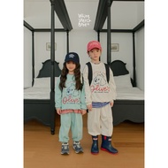 - Genuine Korean Children's Clothing 5 9 Two-Color Dog Pattern Set