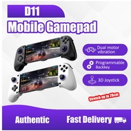 D11 Wireless Mobile Gamepad Controller Stretchable  HALL Effect Type C For iPhne Android Stretching 
