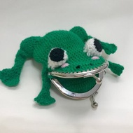 The Funny Frog 口愛笑笑蛙口金包