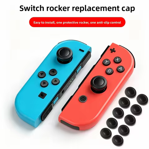 Joystick Controller Replacement Thumb Grip Cap Compatible With Switch/OLED/Lite Joystick Grip Button
