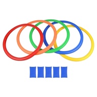 Baoblaze Hopscotch Rings Game Hopscotch Game with Connectors Sports Toys Sports Ages 3+ Jumping Ring