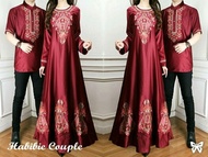 Couple Habibi Ss - Baju Couple - Couple Muslim - Couple Pesta - Maxi -