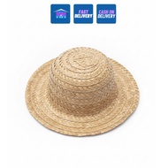 H&H Kiddie Farmer Hat Handwoven Buri Straw Hat