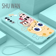 Casing HUAWEI P20 P20lite P20pro P30 P30lite P30pro P40 p40lite P40PRO P40proplus Cute SpongeBob SquarePants Pattern Phone Case