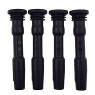 ISANCE 4x Ignition Coil Rubber Boots Fit for VW AUDI SKODA SEAT 06K905110H 06H905110G 95890511000 06