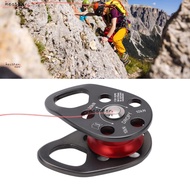 MEATHERSTORE Single Pulley, Teardrop Shape Fixed Side Plates Bearing Pulley,  Roller Bearing High Lo