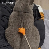 挠痒痒逗猫棒猫狗自嗨解闷神器宠物梦中情棍长杆质量好的玩具梳子fndfberer93.my26.5.20Tickling Cat Teaser Stick, a Self-entertainment T