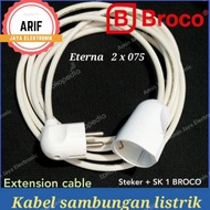 TERBARU EXTENSION KABEL LISTRIK/KABEL SAMBUNGAN LISTRIK SNI ETERNA +