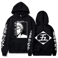 Anime Bleach Hoodies Men Aizen Sosuke Cosplay costume Long Sleeve Pullovers Autumn Winter Women Boy 