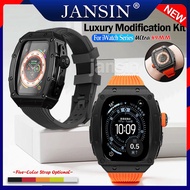 jansin สายยาง สายนาฬิกา For Apple Watch Ultra 3 2 49 มม. สาย+modification kit เคส For iWatch Series 